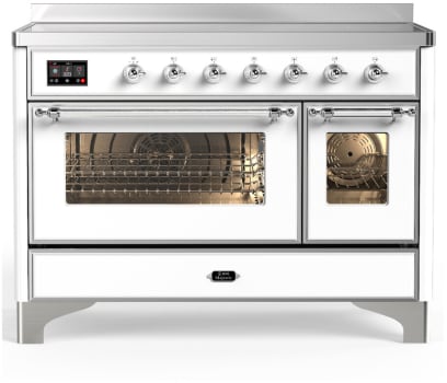 Ilve Majestic III Collection UMIB48NR3WHC - 48 Inch Induction Range with 6 Cooking Elements