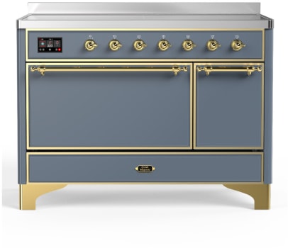 Ilve Majestic III Collection UMIB48QNR3BGG - 48 Inch Induction Range with 6 Elements