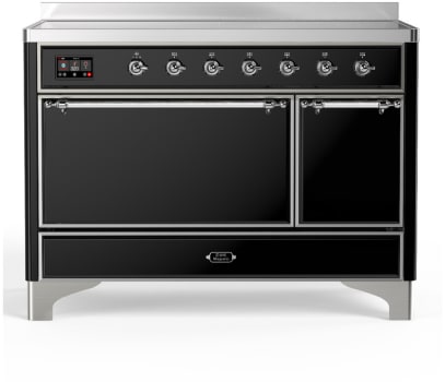 Ilve Majestic III Collection UMIB48QNR3BKC - 48 Inch Induction Range with 6 Elements