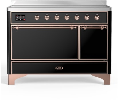 Ilve Majestic III Collection UMIB48QNR3BKP - 48 Inch Induction Range with 6 Elements