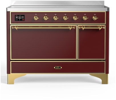 Ilve Majestic III Collection UMIB48QNR3BUG - 48 Inch Induction Range with 6 Elements
