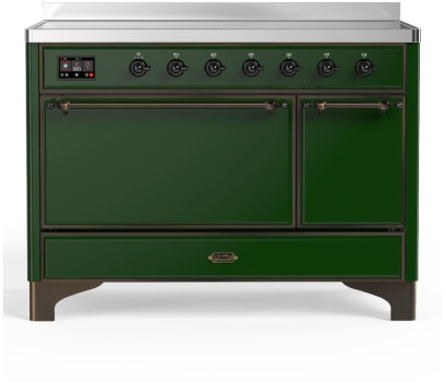 Ilve Majestic III Collection UMIB48QNR3EGB - 48 Inch Induction Range with 6 Elements