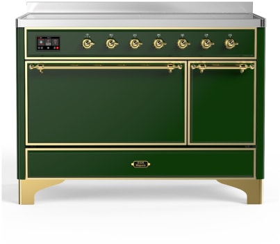 Ilve Majestic III Collection UMIB48QNR3EGG - 48 Inch Induction Range with 6 Elements