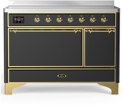 Ilve Majestic III Collection UMIB48QNR3MGG - 48 Inch Induction Range with 6 Elements