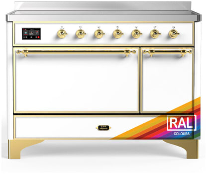 Ilve Majestic III Collection UMIB48QNR3RAG - 48 Inch Induction Range with 6 Elements