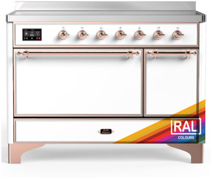 Ilve Majestic III Collection UMIB48QNR3RAP - 48 Inch Induction Range with 6 Elements
