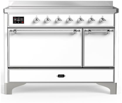 Ilve Majestic III Collection UMIB48QNR3WHC - 48 Inch Induction Range with 6 Elements