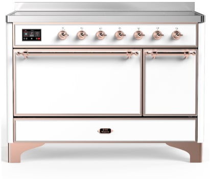 Ilve Majestic III Collection UMIB48QNR3WHP - 48 Inch Induction Range with 6 Elements