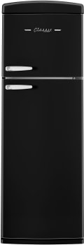 Unique Appliances Classic Retro UNQ310LBTM - 24 Inch Freestanding Top Mount Refrigerator
