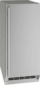 U-Line UOCL115SS01B - 15 Inch Outdoor Freestanding/Built-In Ice Maker
