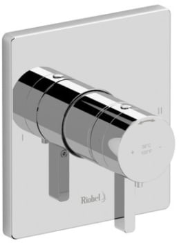 Rohl Paradox™ TPXTQ44C - Paradox™ Single Lever Handle Thermostatic and Pressure Balance Trim with 2 Functions in Chrome