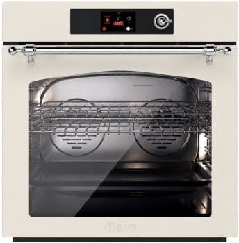 Ilve Nostalgie II Collection UOV30NTPYAWC - 30 inch Pyrolytic Single Wall Oven with 4.4 cu. ft. Capacity