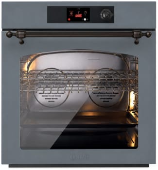 Ilve Nostalgie II Collection UOV30NTPYBGB - 30 inch Pyrolytic Single Wall Oven with 4.4 cu. ft. Capacity