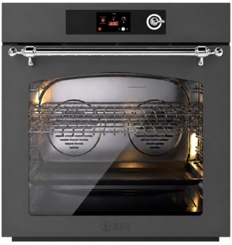 Ilve Nostalgie II Collection UOV30NTPYMGC - 30 inch Pyrolytic Single Wall Oven with 4.4 cu. ft. Capacity