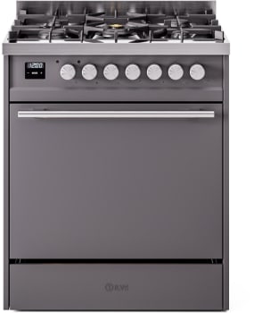 Ilve Professional Plus II UP30QMPMGLP - 30 Inch Freestanding Dual Fuel Range