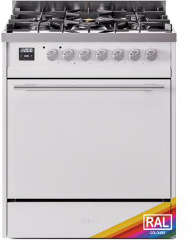 Ilve Professional Plus II UP30QMPRALP - 30 Inch Freestanding Dual Fuel Range