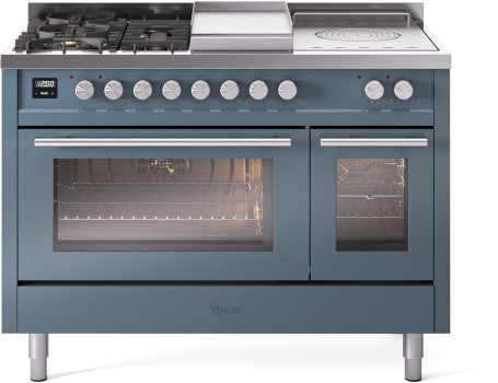 Ilve Professional Plus II UP48FSWMPBG - 48 Inch Freestanding Dual Fuel Range