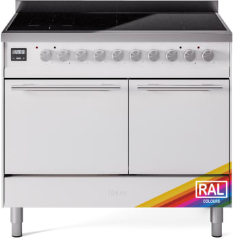Ilve Professional Plus II UPDI406QMPRA - 40 Inch Freestanding Induction Range