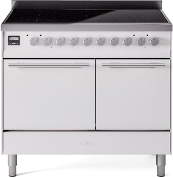 Ilve Professional Plus II UPDI406QMPWH - 40 Inch Freestanding Induction Range