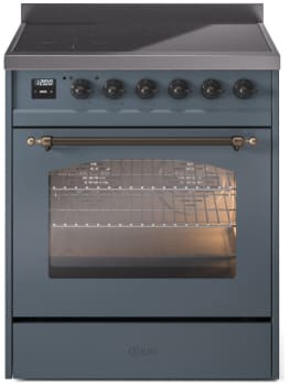 Ilve Nostalgie II Collection UPI304NMPBGB - 30 Inch Freestanding Induction Range