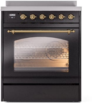 Ilve Nostalgie II Collection UPI304NMPBKG - 30 Inch Freestanding Induction Range