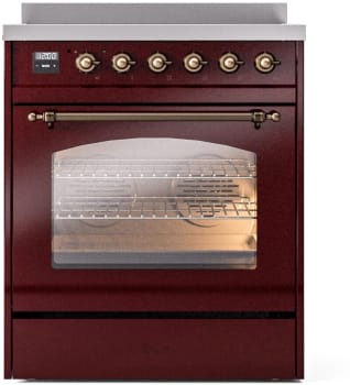 Ilve Nostalgie II Collection UPI304NMPBUB - 30 Inch Freestanding Induction Range
