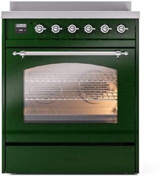 Ilve Nostalgie II Collection UPI304NMPEGC - 30 Inch Freestanding Induction Range