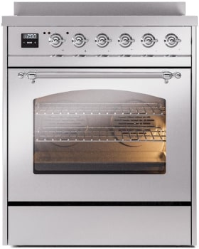 Ilve Nostalgie II Collection UPI304NMPSSC - 30 Inch Freestanding Induction Range