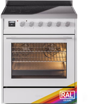 Ilve Professional Plus II UPI304WMPRA - 30 Inch Freestanding Induction Range