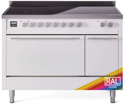 Ilve Professional Plus II UPI486QMPRA - 48 Inch Freestanding Induction Range (Solid Door)