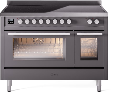 Ilve Professional Plus II UPI486WMPMG - 48 Inch Freestanding Induction Range