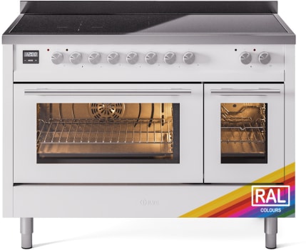 Ilve Professional Plus II UPI486WMPRA - 48 Inch Freestanding Induction Range