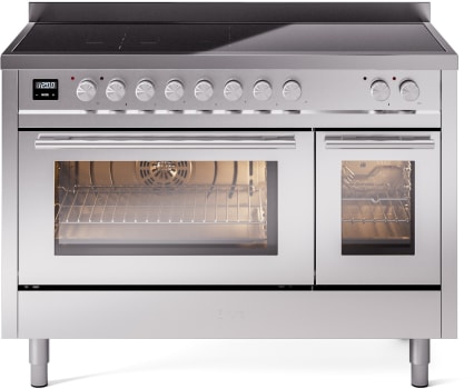 Ilve Professional Plus II UPI486WMPSS - 48 Inch Freestanding Induction Range