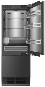 Ilve URBM30SIWPRY - 30 inch Built-In Bottom Freezer Refrigerator with 16 cu. ft. Capacity