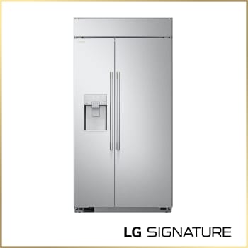 LG SIGNATURE US26WBB92S - 42 Inch Built-In Side by Side Refrigerator