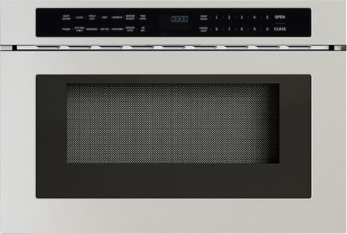 Zephyr MWD2401AS 24 Inch Microwave Drawer with 1.2 cu ft
