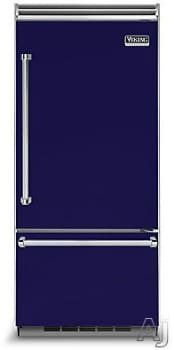 Viking Professional 5 Series 20.4 Cu. ft. Built-in Bottom Freezer Refrigerator-Cobalt Blue-VCBB5363ERCB