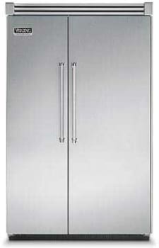 Viking VCSB483BK 48 Inch Built-in Side by Side Refrigerator with