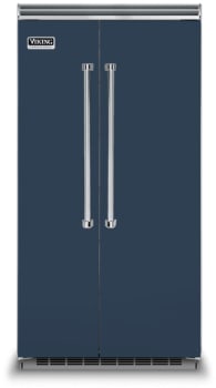Viking VCSB5423SB 42 Inch Counter Depth Built In Side by Side