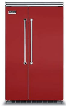 Viking VCSB5483AR 48 Inch Counter Depth Built-In Side by Side