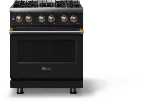 Viking 5 Series VDR53044BONBB - 5 Series 30 Inch Dual Fuel Range