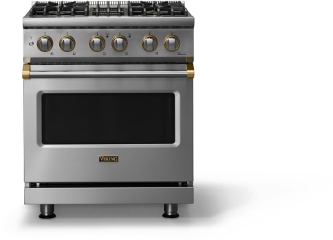 Viking 5 Series VDR53044BSSBBLP - 5 Series 30 Inch Dual Fuel Range