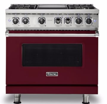 Viking 5 Series VDR5364GBULP - Burgundy