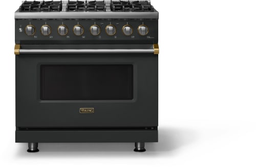 Viking 5 Series VDR53646BANBBLP - 36"W. Dual Fuel Range; Six Burners