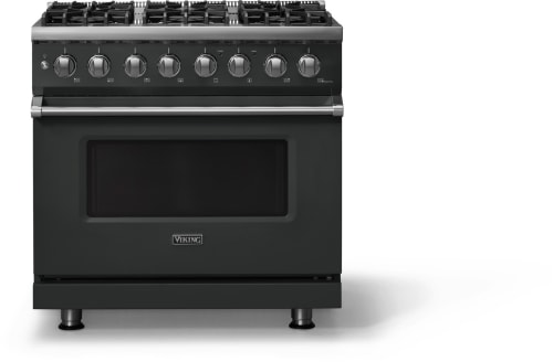 Viking 5 Series VDR53646BANLP - 36"W. Dual Fuel Range; Six Burners