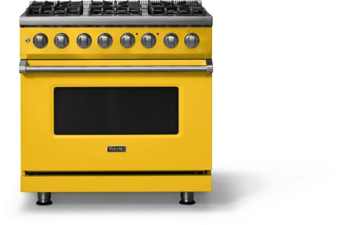 Viking 5 Series VDR53646BDALP - 36"W. Dual Fuel Range; Six Burners