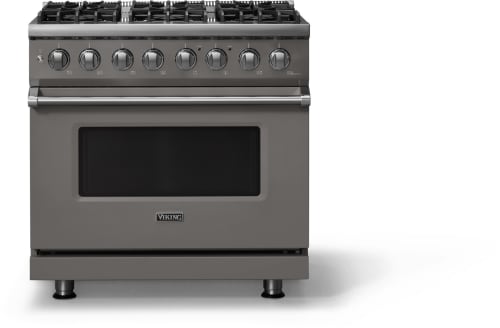 Viking 5 Series VDR53646BDG - 36"W. Dual Fuel Range; Six Burners