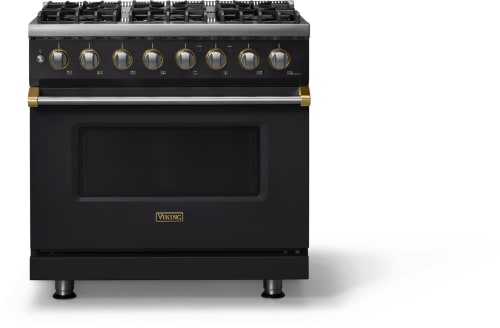Viking 5 Series VDR53646BONBBLP - 36"W. Dual Fuel Range; Six Burners