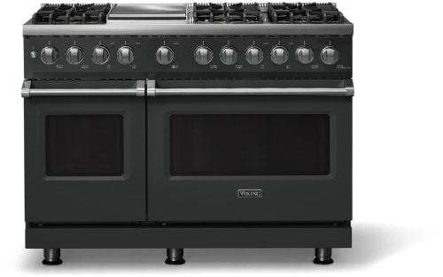 Viking 5 Series VDR54846GAN - 48"W. Dual Fuel Range; Six Burners with Griddle