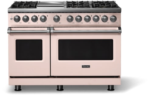 Viking 5 Series VDR54846GBH - 48"W. Dual Fuel Range; Six Burners with Griddle